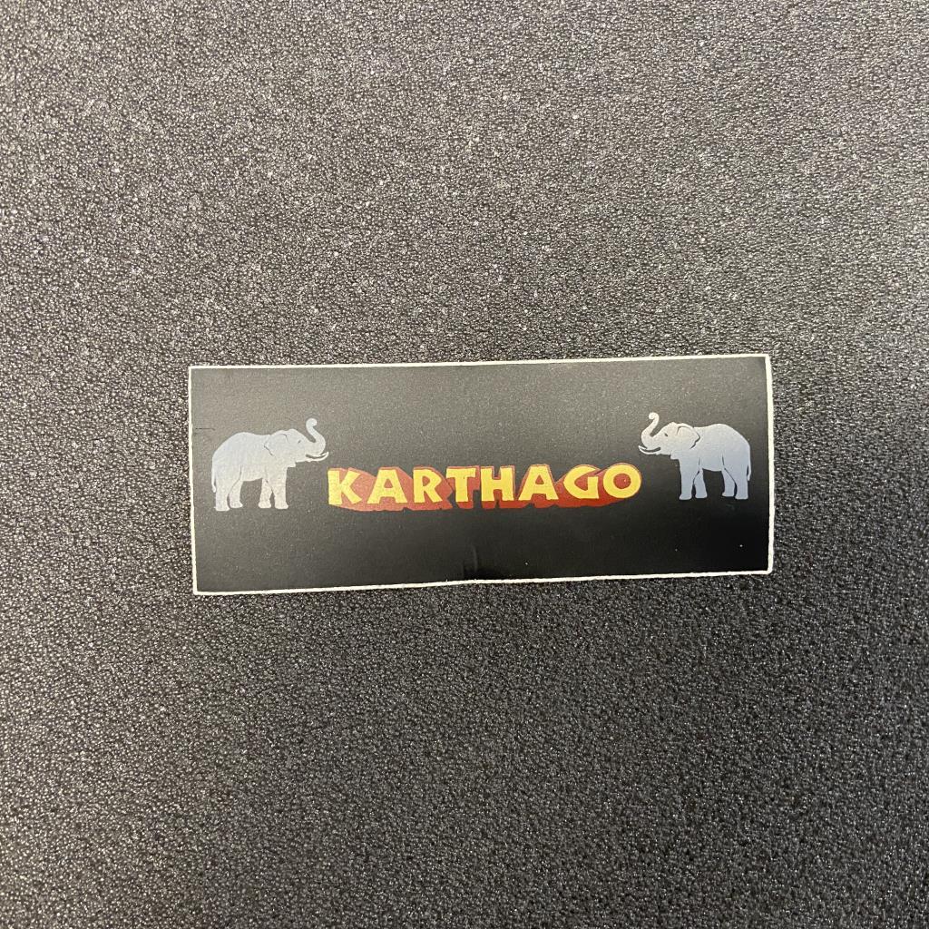 Karthago: Logo fekete matrica